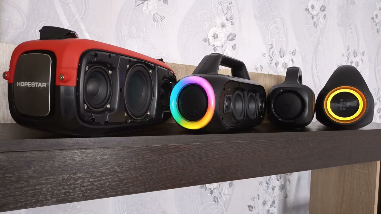 Hopestar A20 vs mifa wildbox vs Anker soundcore Motion Boom vs Tronsmart Bang!