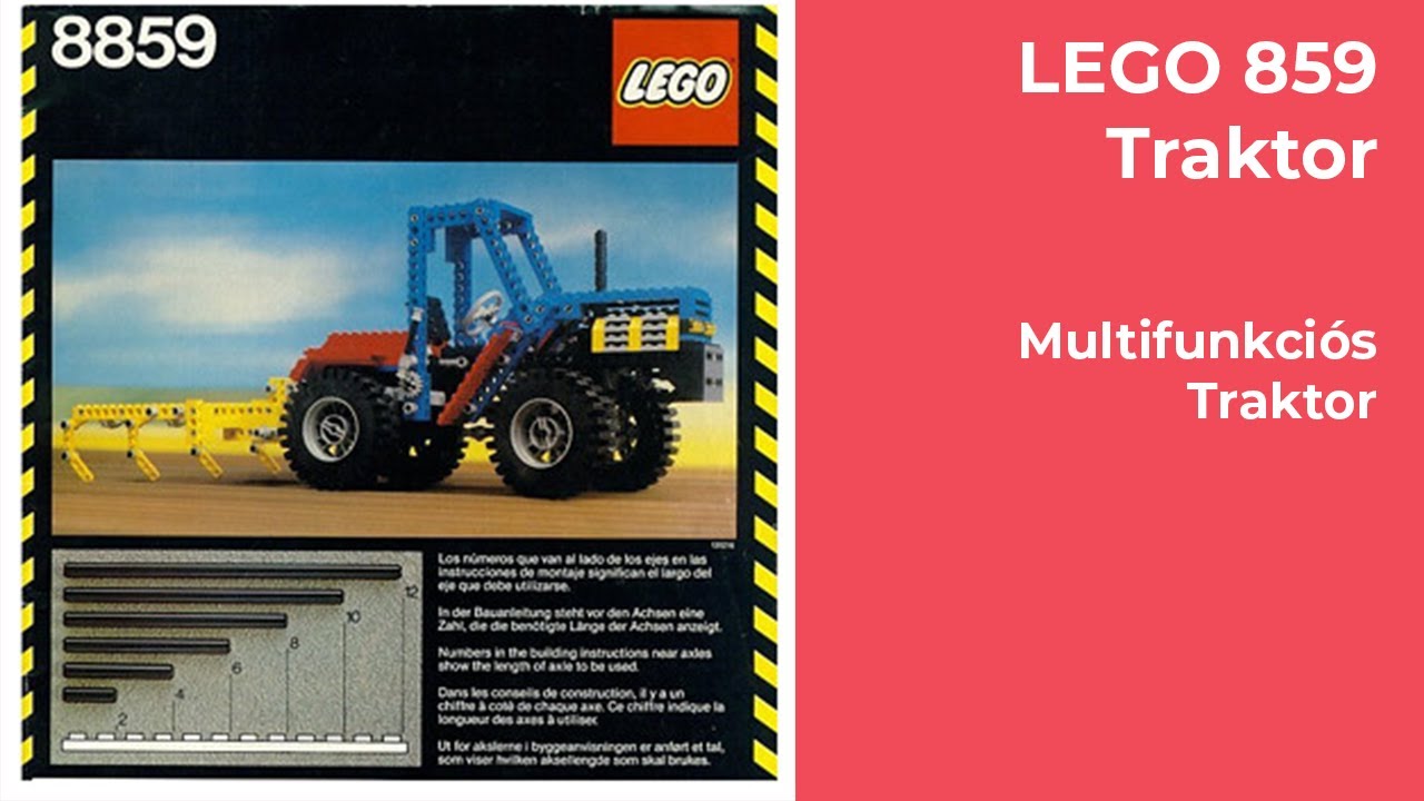 LEGO 8859 - Technic Traktor