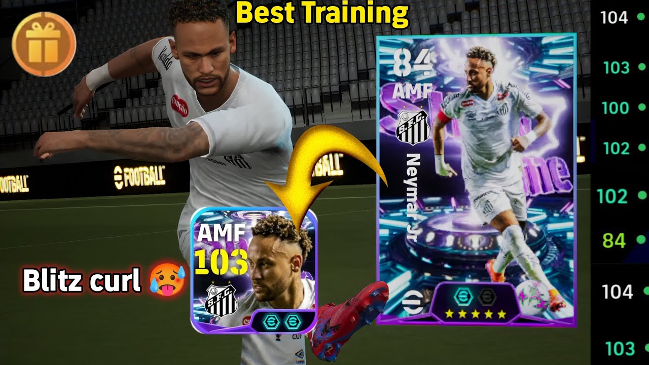 How To Train Neymar In Efootball 2026 | Neymar level training in efootball #pes