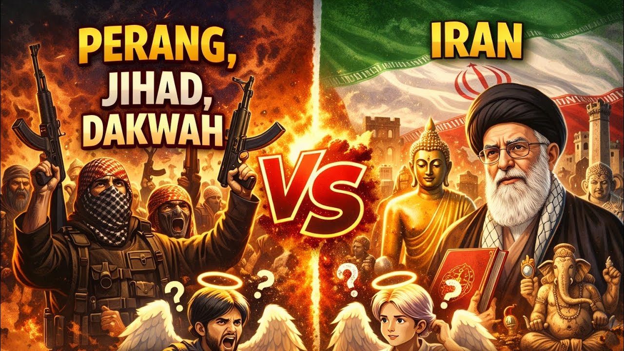 Antara Islam perang, jihad dakwah. Antara tauhid dan syirik.