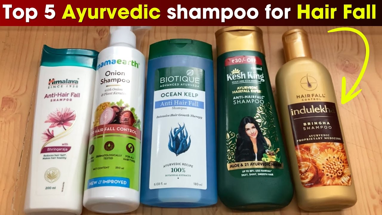 Best Ayurvedic Shampoo for hair fall | Kesh king, Indulekha, Biotique anti hairfall shampoo  | Hindi