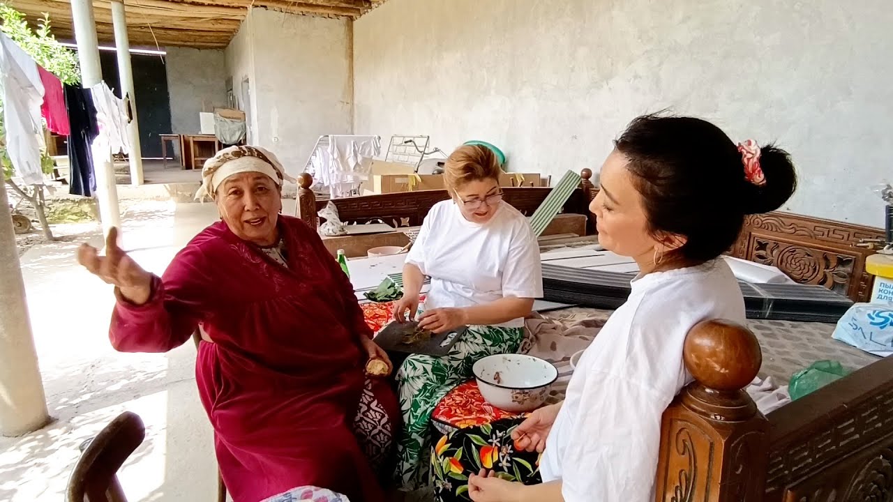 🤲МАМА МИРА😋ПЛОВ С ВИНОГРАДНЫМИ ЛИСТЬЯМИ 🥰 ЧТО ТАКОЕ СЧАСТЬЕ💖