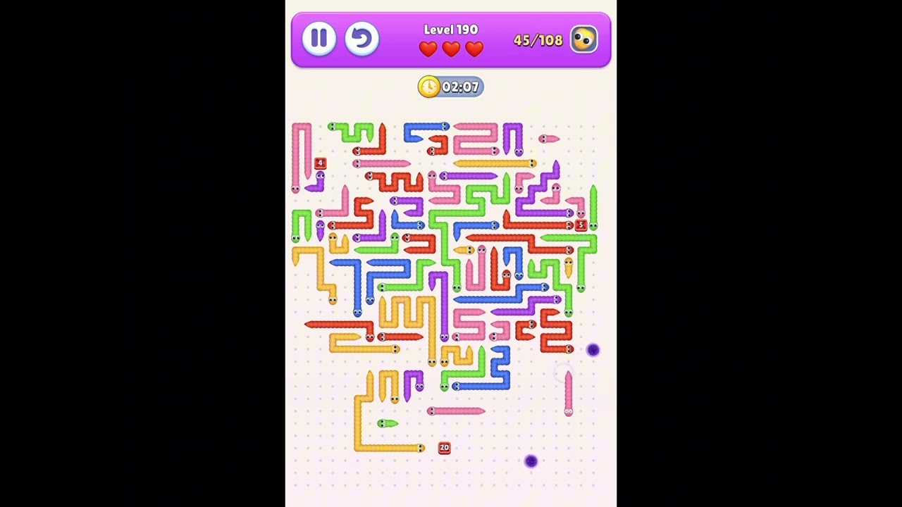 Snake Escape &ndash; Level 190 Walkthrough 🐍🧩✨