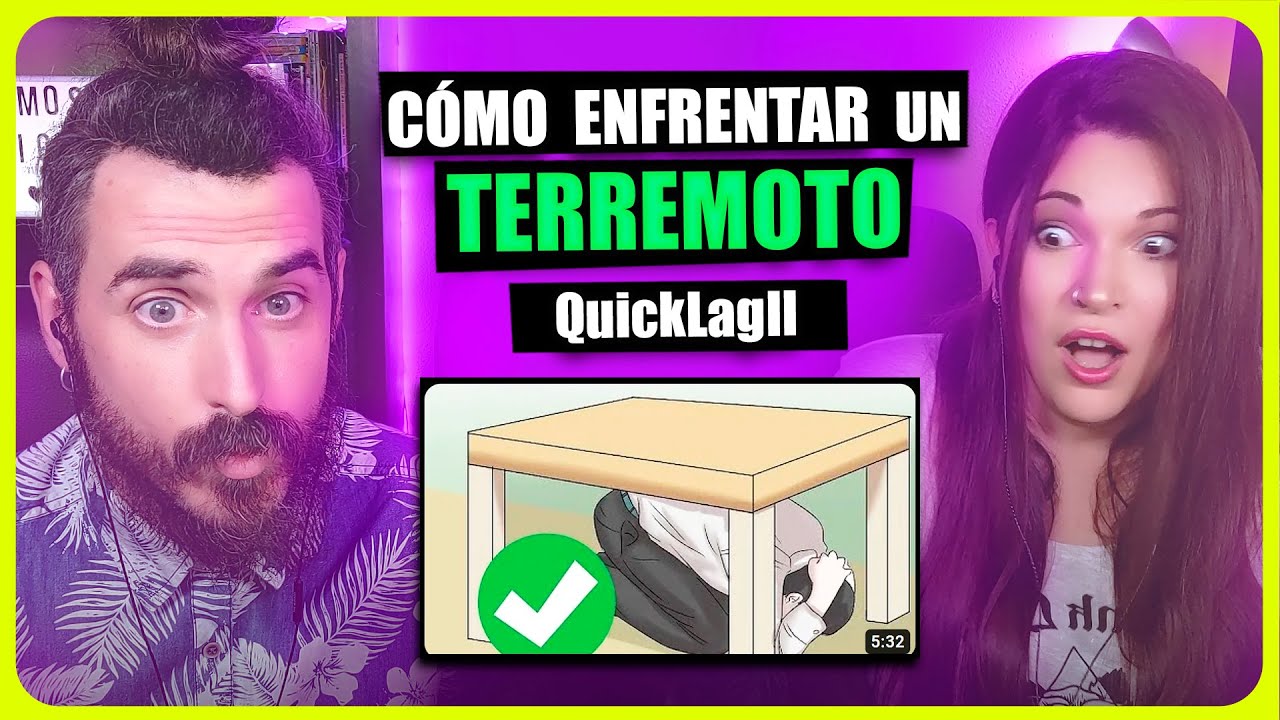 👉 CÓMO ENFRENTAR UN TERREMOTO - QUICKLAG | Somos Curiosos