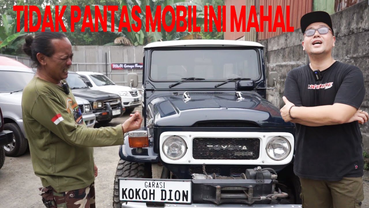 TOYOTA HARDTOP BJ 40 1982 MAHAL DOANG TIDAK ADA YANG ISTIMEWA with @DifalFachriChannel