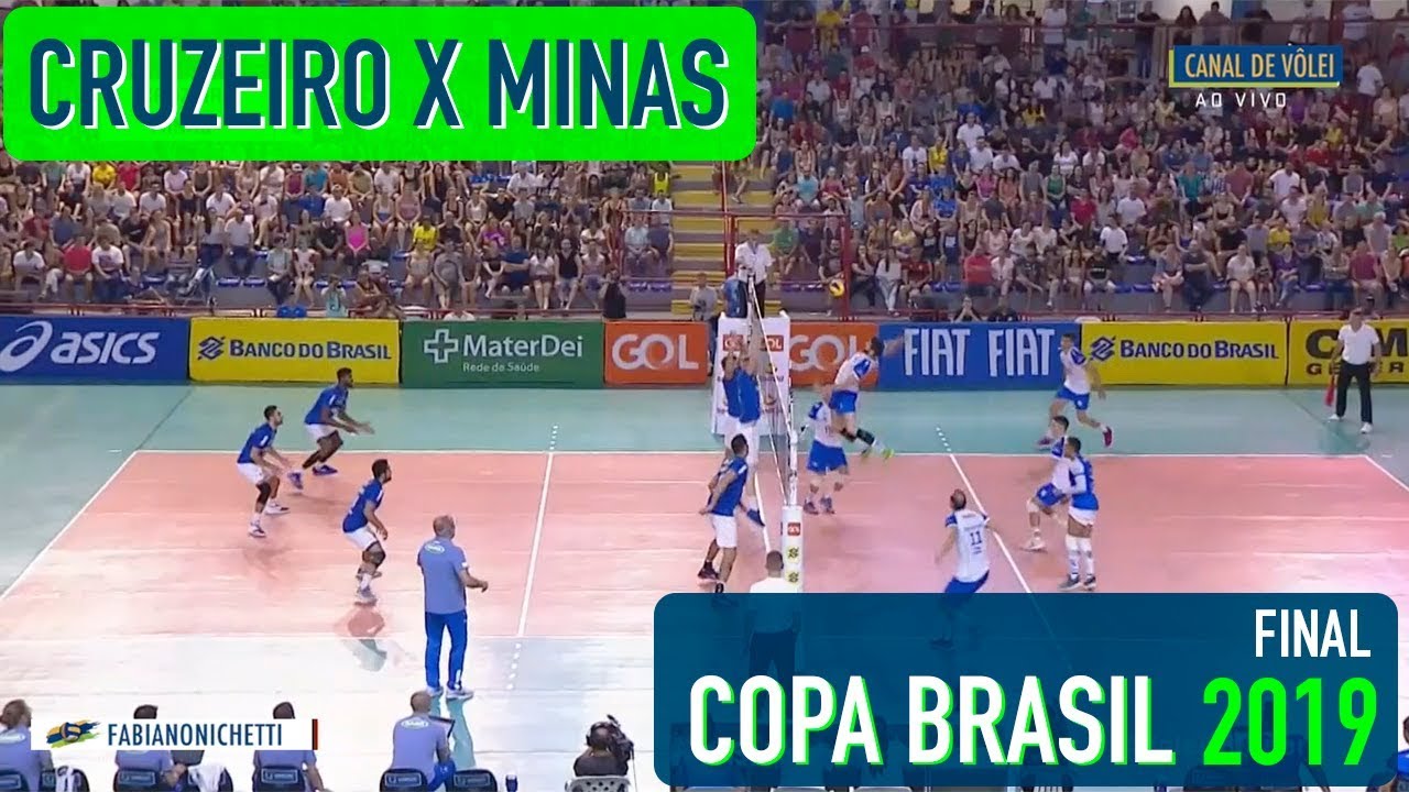 Cruzeiro x Minas - Final - Copa Brasil Masculina de Vôlei 2019