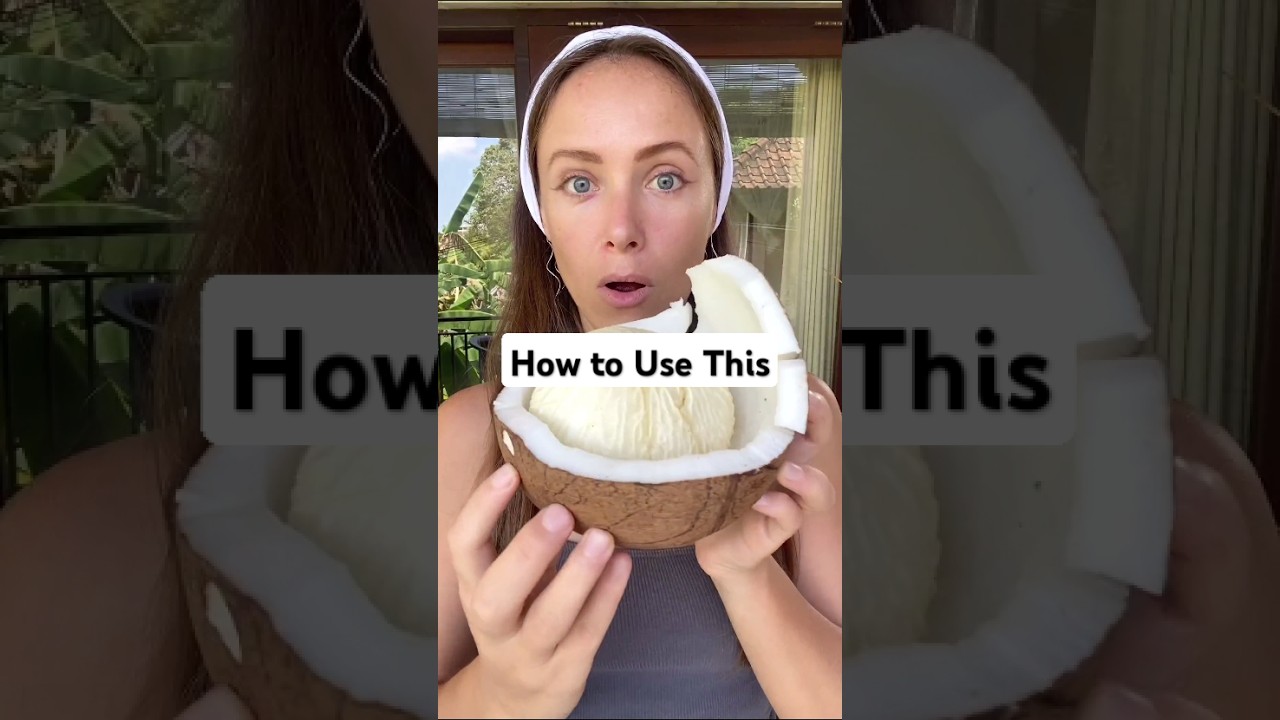 I Had No Idea How to Use This Coconut Thing #coconut