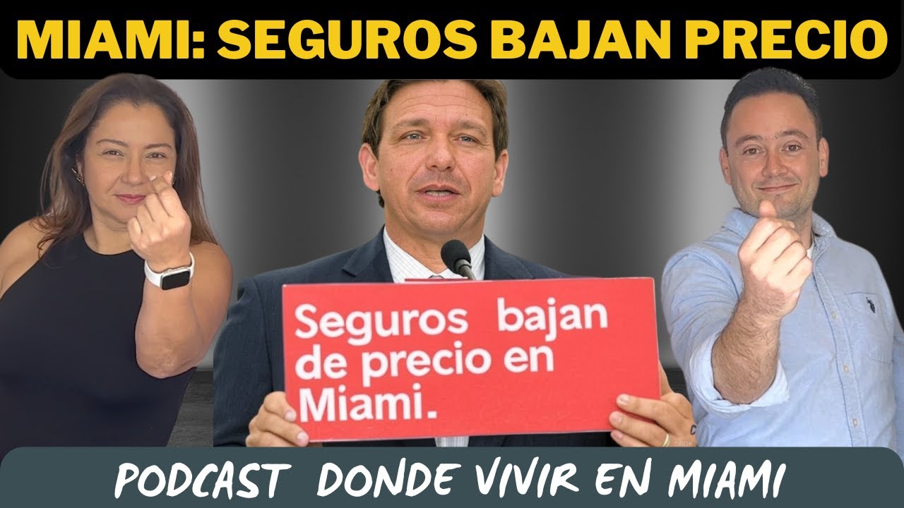 🔥 ¡Miami en Shock! 📉 Bajan las Pólizas de Seguro y las Ventas se Disparan 🚀🏡💰
