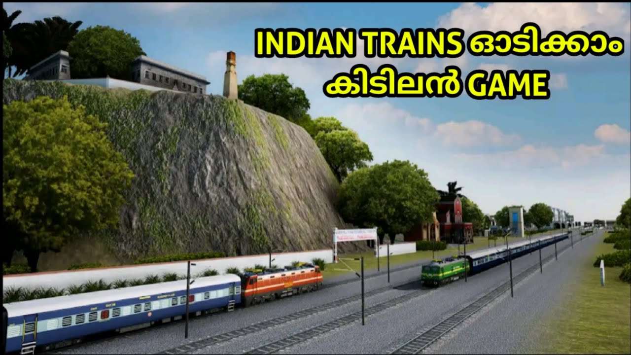 I Become A Train Driver | Indian Train Simulator Gameplay In Malayalam #1