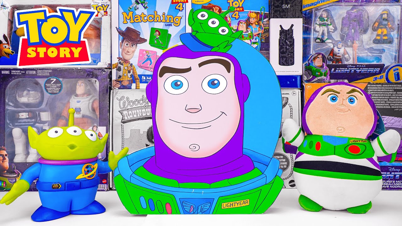 Unboxing Disney Pixar Toy Story toy collection ASMR | Disney Pixar Toy Story Buzz Lightyear, Woody