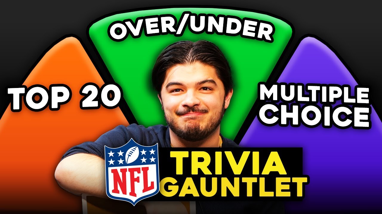 Taking On The ULTIMATE NFL Trivia Gauntlet!
