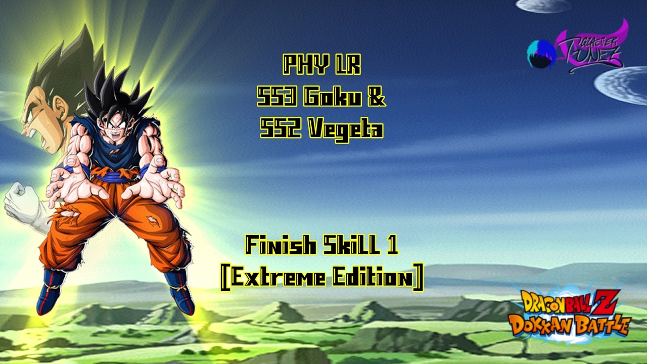 Dokkan Battle Remix: LR PHY SS3 Goku & SS2 Vegeta - Finish Skill 1 OST (Extreme Edition)