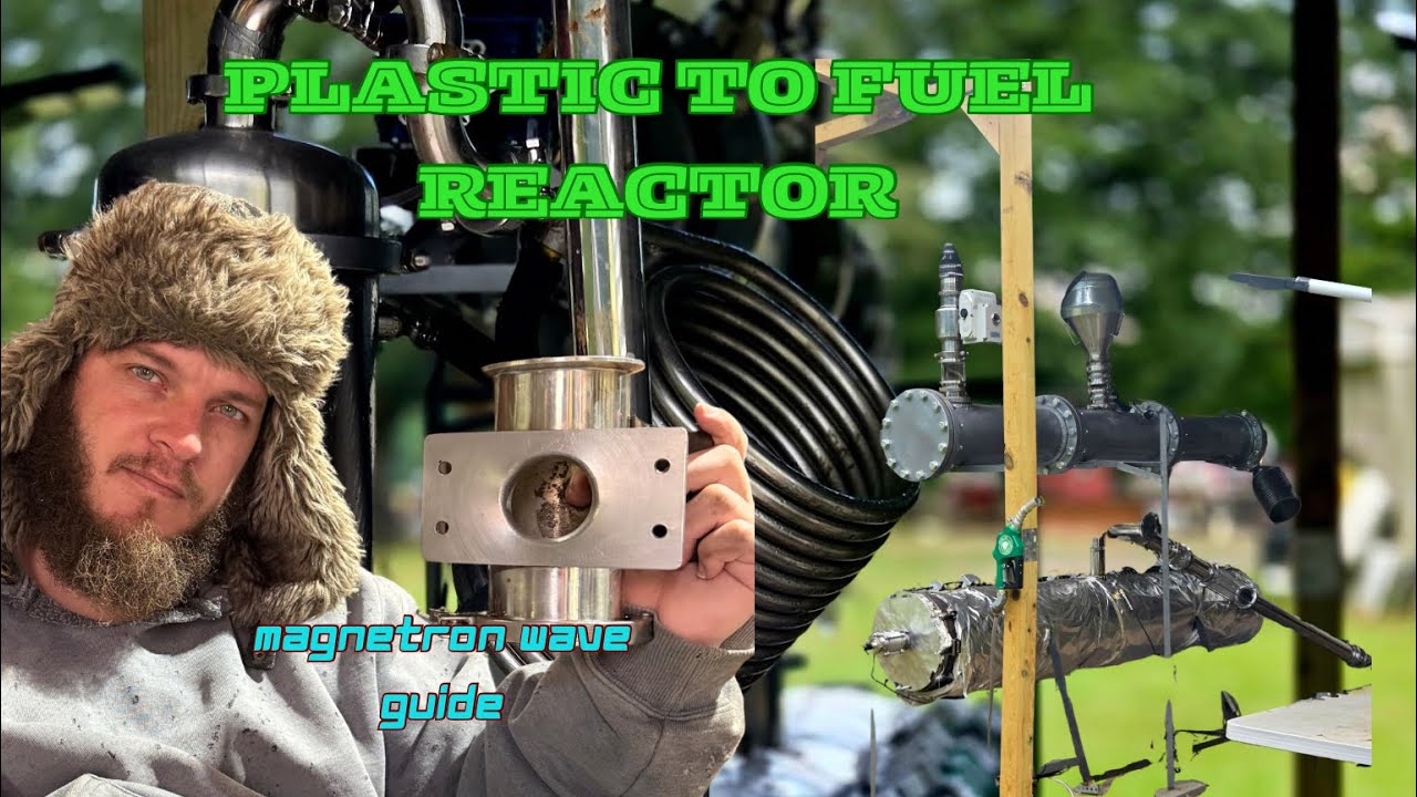 MARK 5 Magnetron waveguide build “TURNING PLASTIC INTO FUEL”