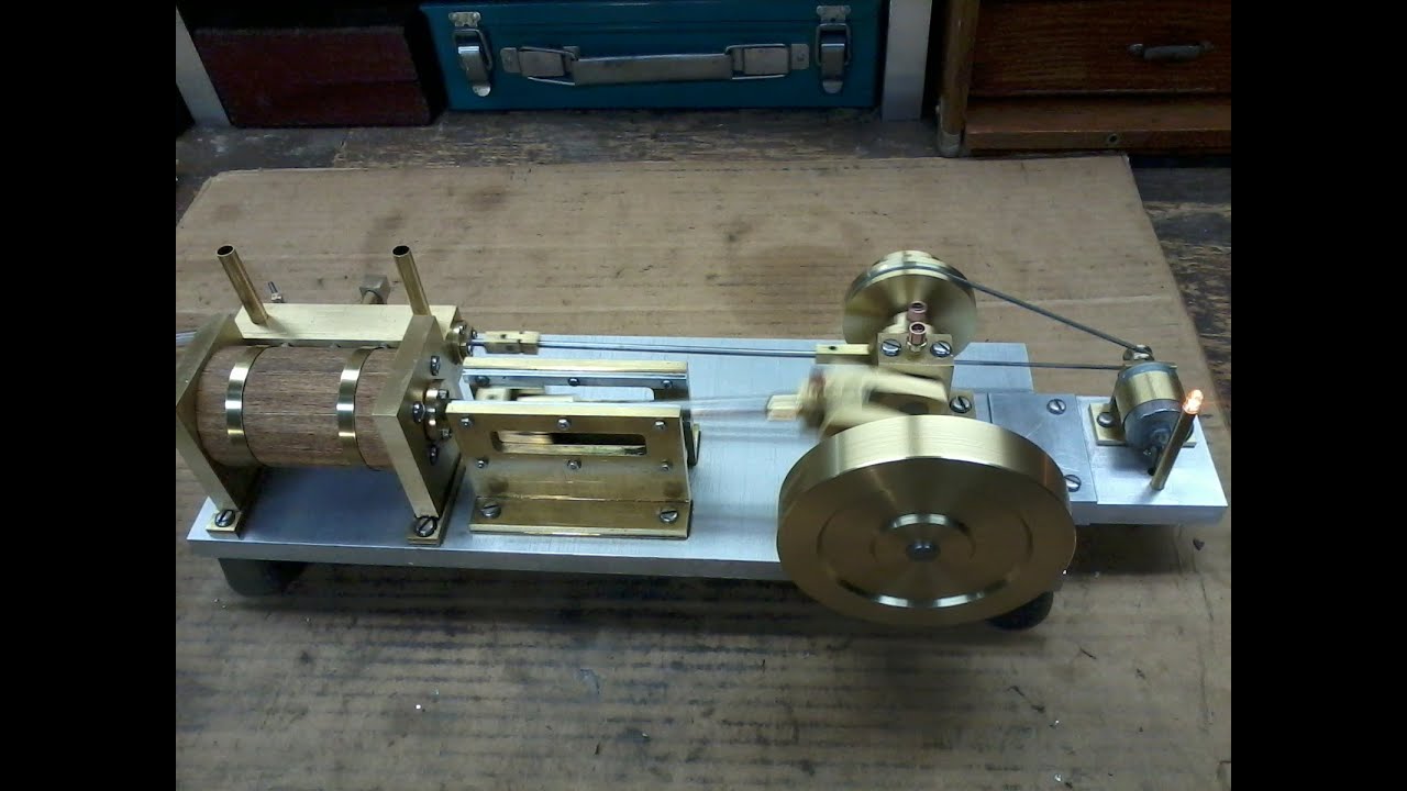 Scratch Built Steam engine machining and assembly