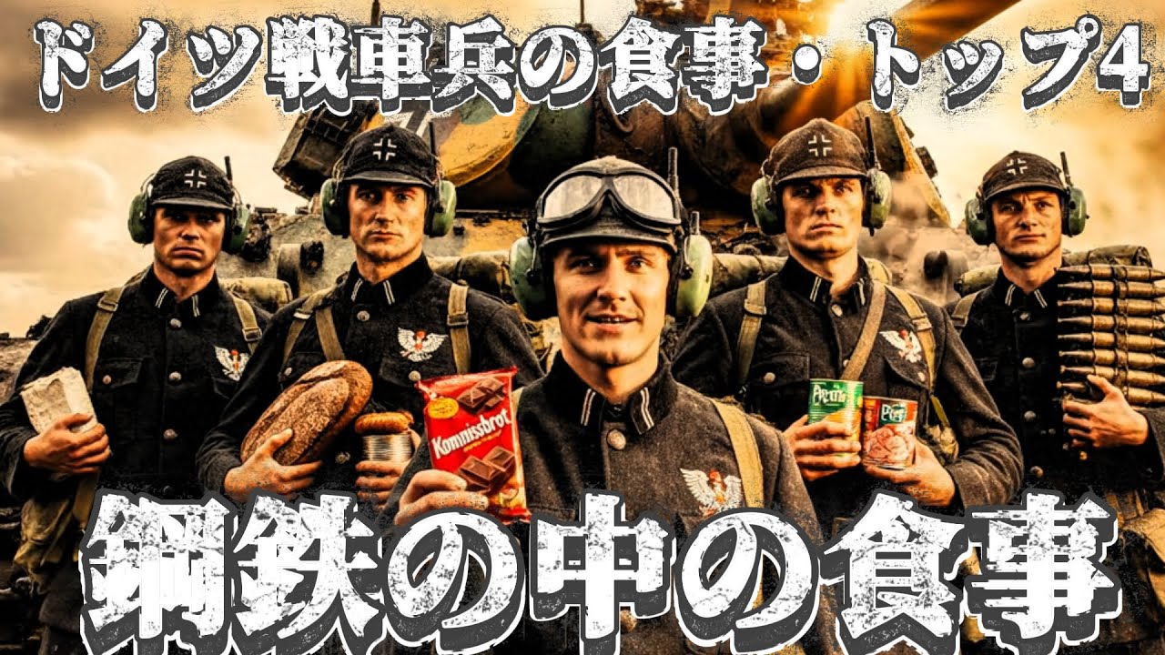 「鋼鉄の中の食事 ― ドイツ戦車の兵糧」