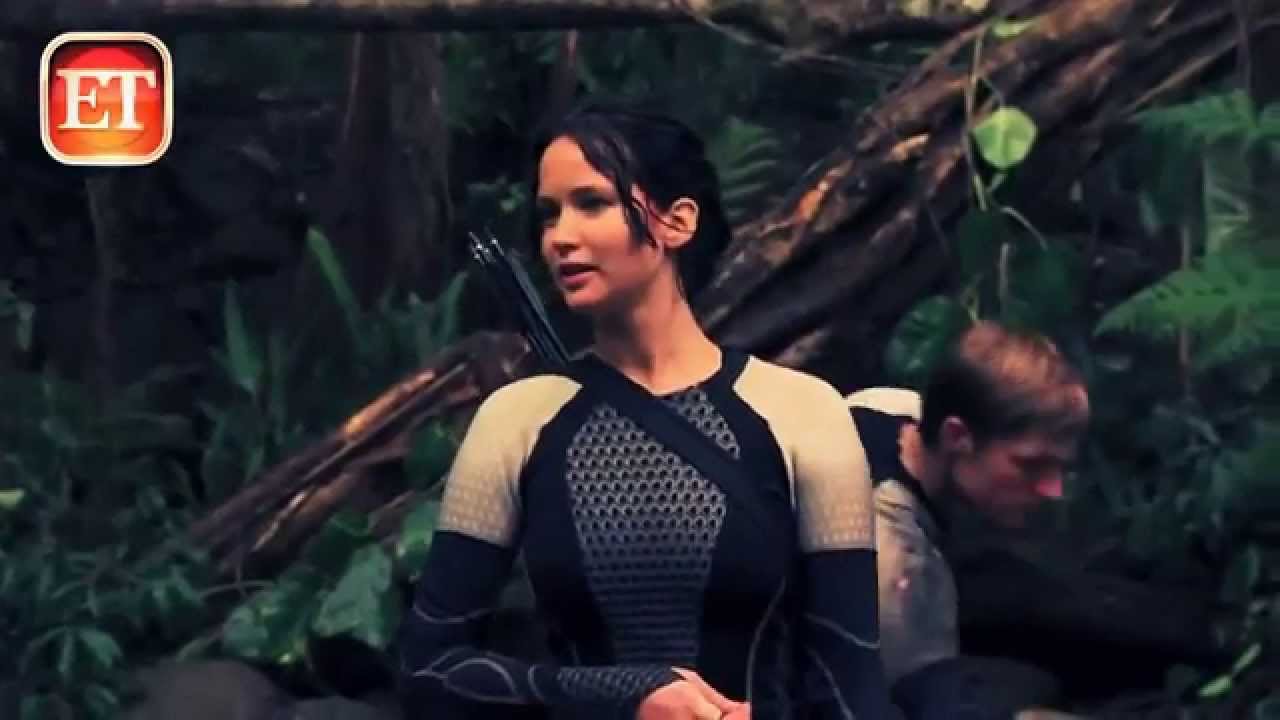 Los Juegos del Hambre ( Detrás de cámaras) Josh Hutcherson & Jennifer Lawrence