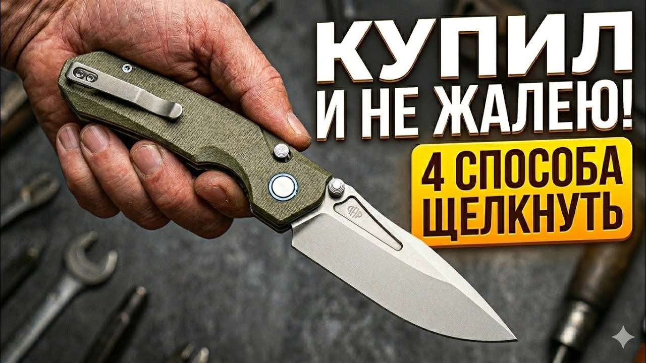 Складной нож КАМАРАД Рино Обзор