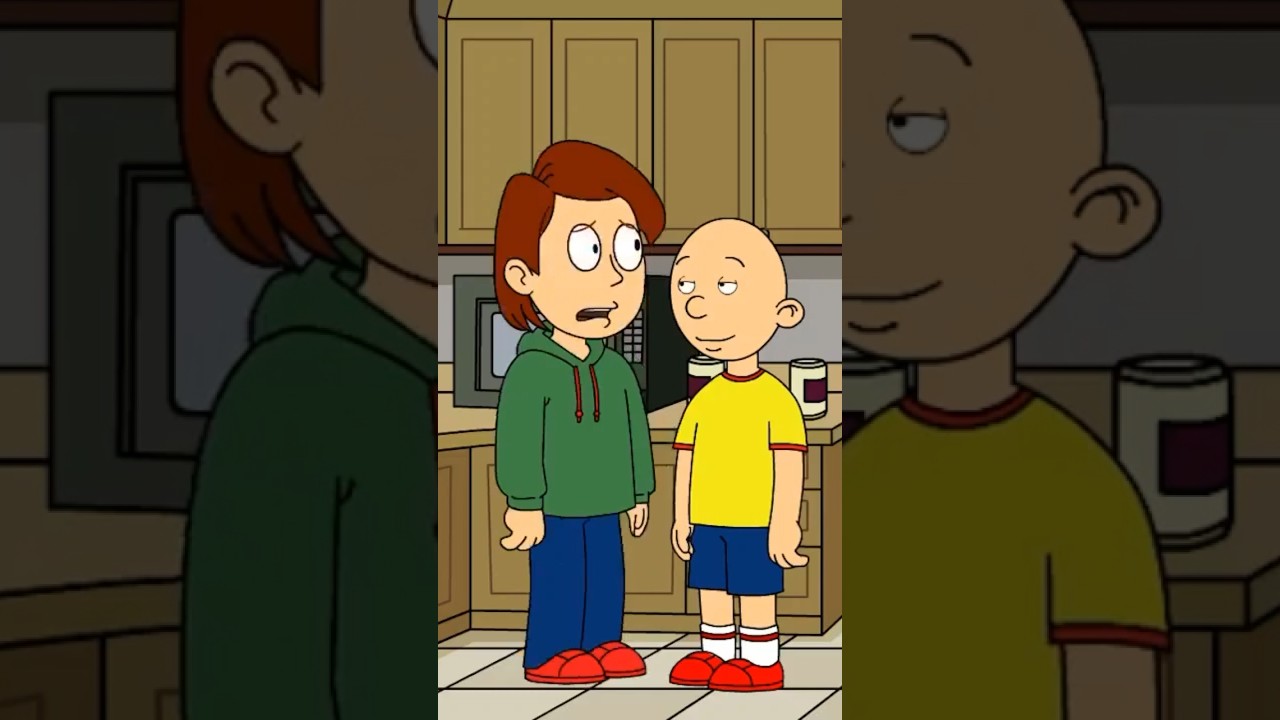 Caillou runs out of cereal! 