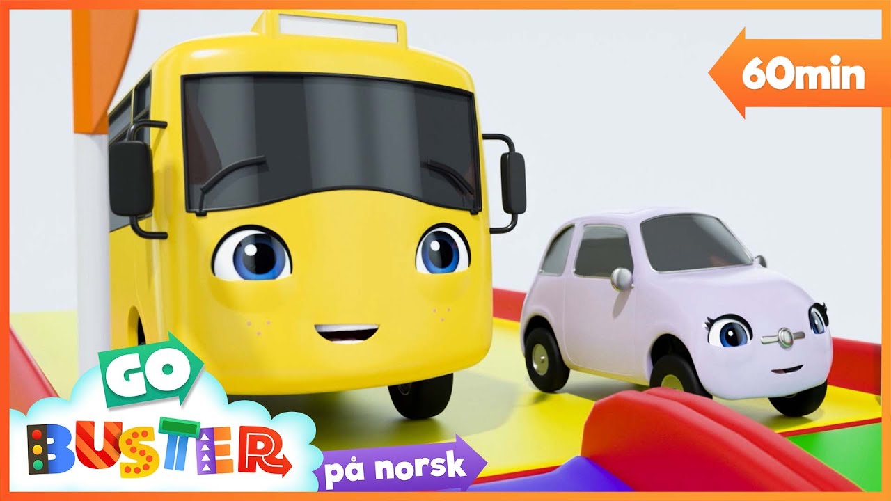 Buster leker gjemsel｜Go Buster Norsk｜Tegnefilmer for barn