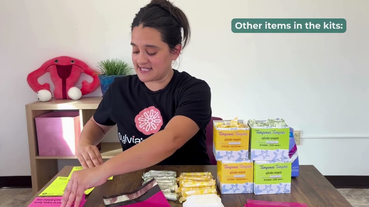 How to Pack Sylvia's Sisters' Tampon Kits