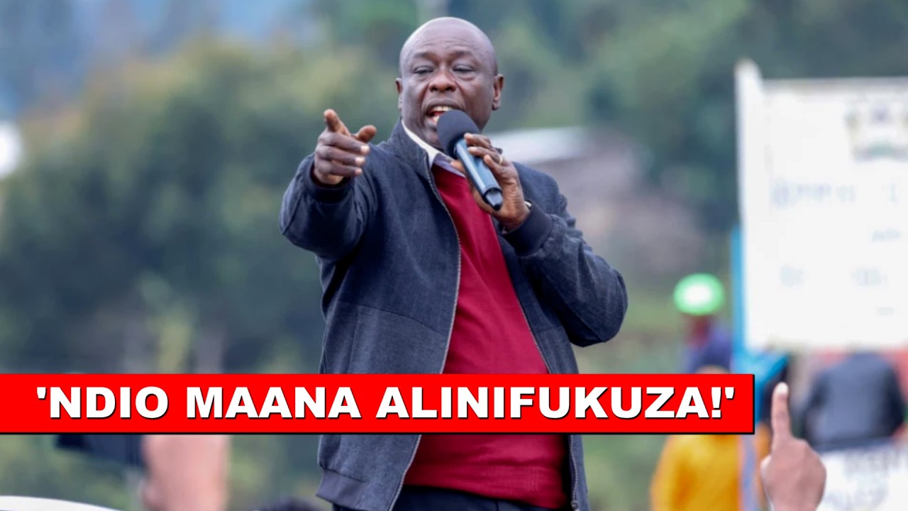 Gachagua risks arrest after exposing how he slapped President Ruto in State House!🔥
