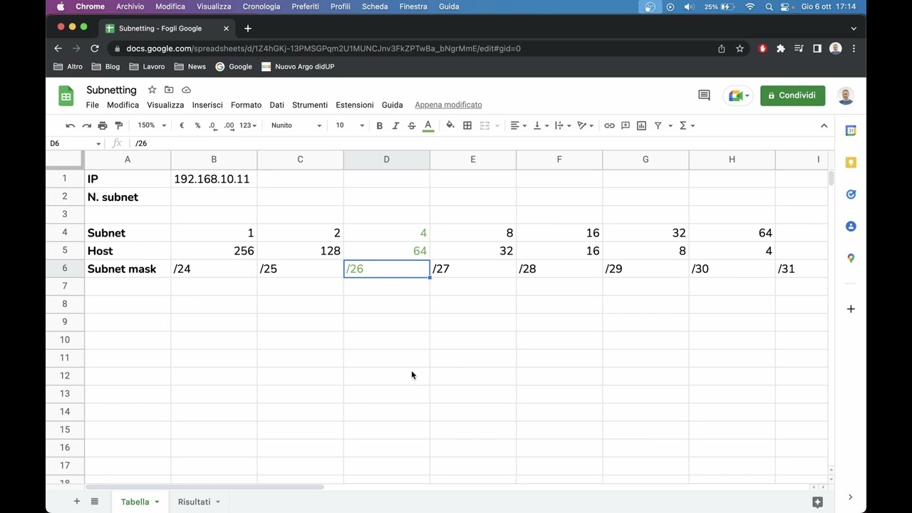 Subnetting semplice in meno di 6 minuti