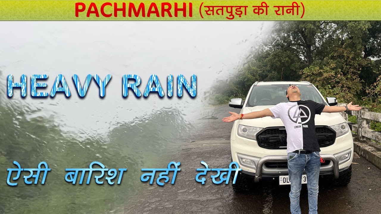 Pachmarhi Hill Station Trip in Heavy Rain ☔️ | Itni Tej Barish Nahi Dekhi Kabhi | Safar Ka Swag