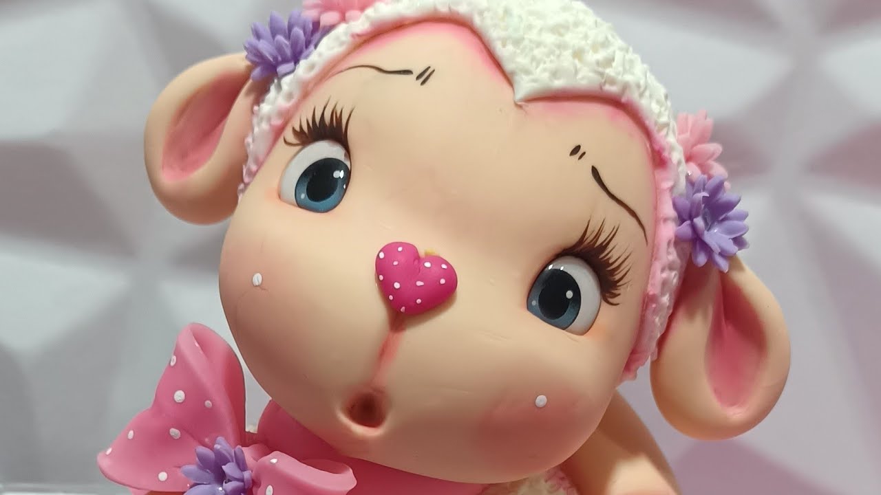 especial de páscoa russoart fiz uma linda ovelha porta bombom