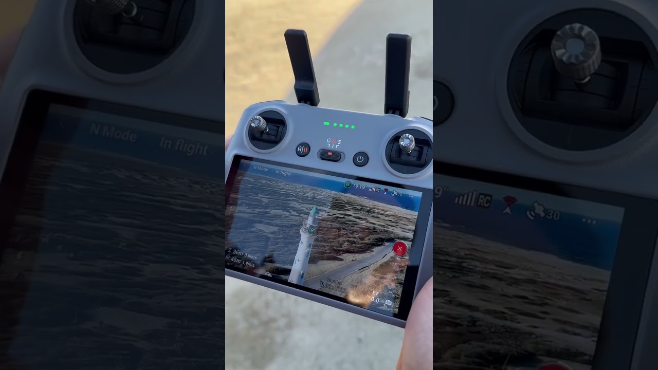 Circling Aruba&rsquo;s Lighthouse Like a Pro! 🚁🌴 #dji2025 #djiflip #dji #drone