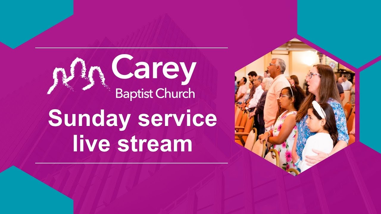 Sunday morning service - 16 November 2025, Carey Baptist Church, Reading UK