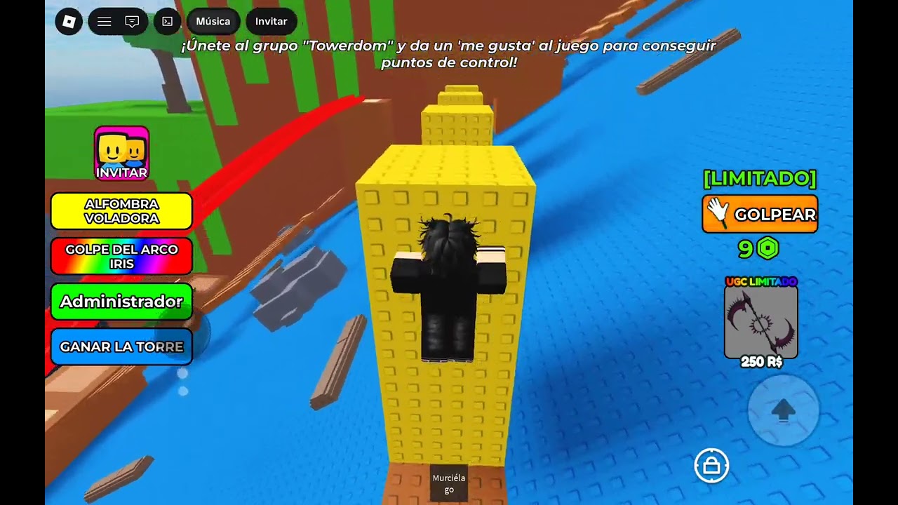 Jugando a La Torre de Troll Deslizante