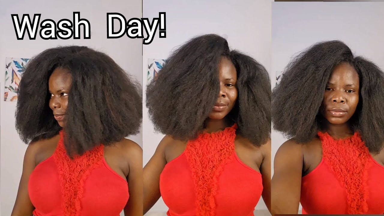 Quick And Easy Crochet Braids Wash Day Routines #protectivestyle #crochethair #afrohair