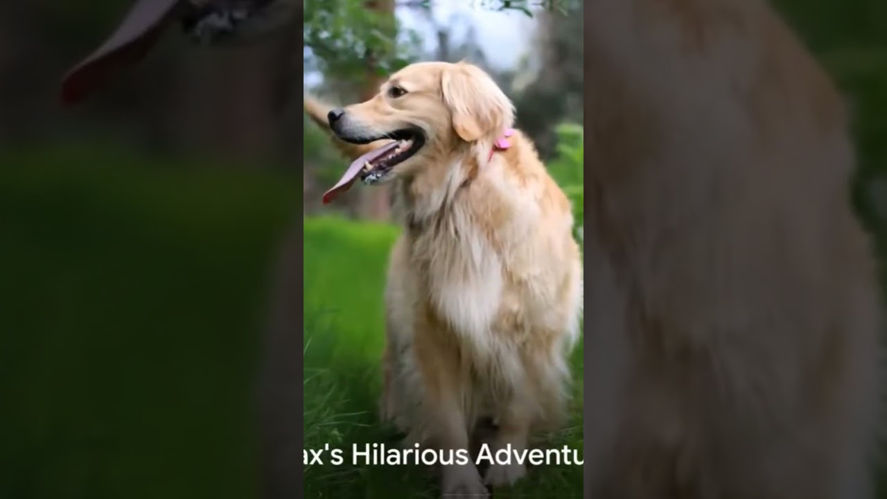 Max's a dog adventure story full video on channel #shorts #goldenretriever #dog #viral #trending