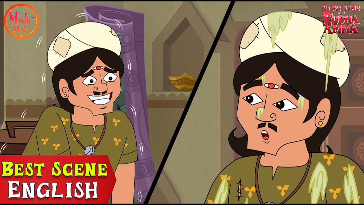 Best Scene | The Wise Minister | English Story | Story Time With Sudha Amma