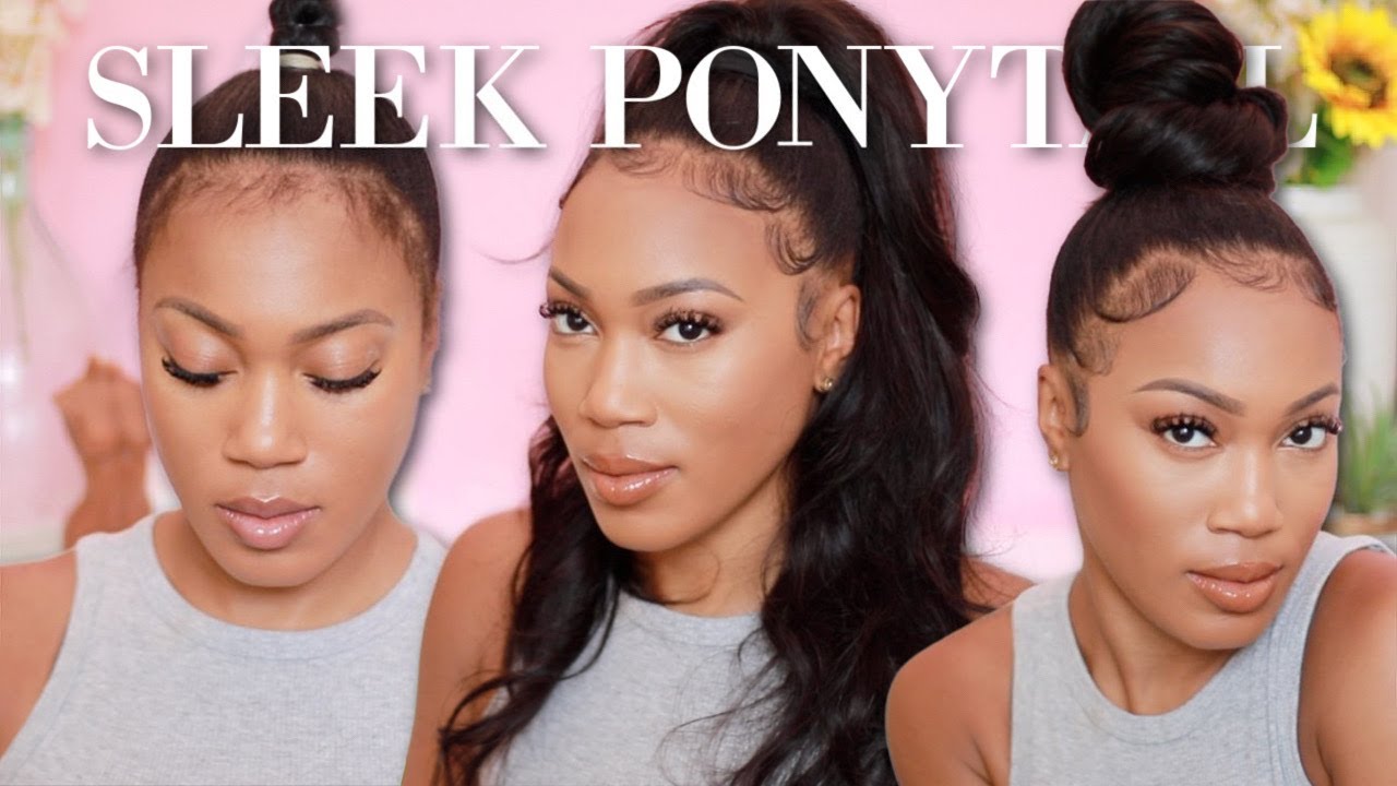 SLEEK PONYTAIL WITH BUNDLES