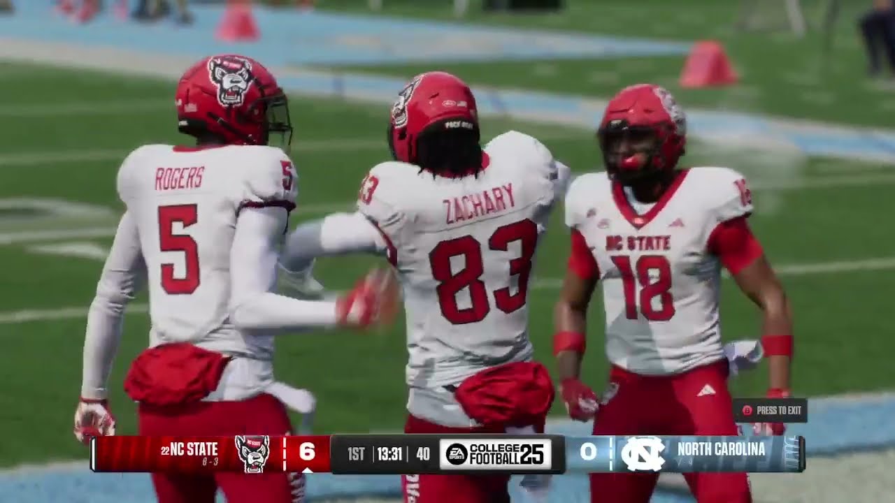 (22) NC State Wolfpack (8-3) vs. North Carolina Tar Heels (7-4) - November 27, 2026