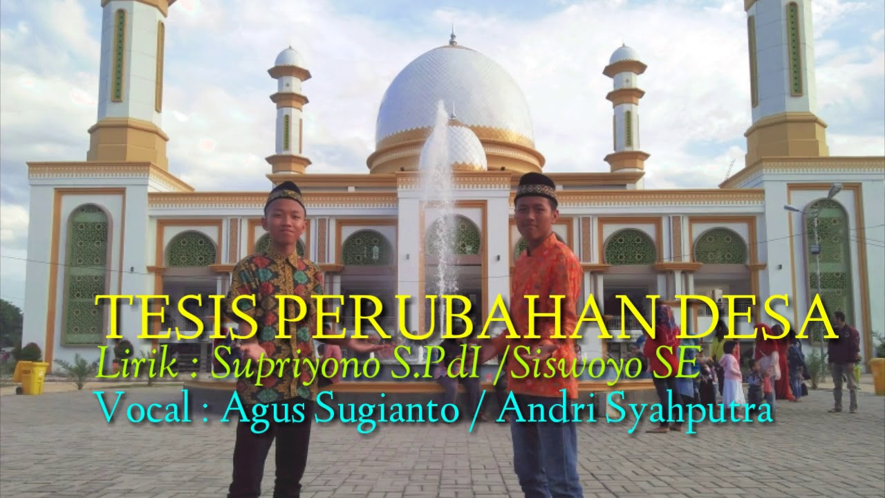 TESIS - TESIS PERUBAHAN DESA