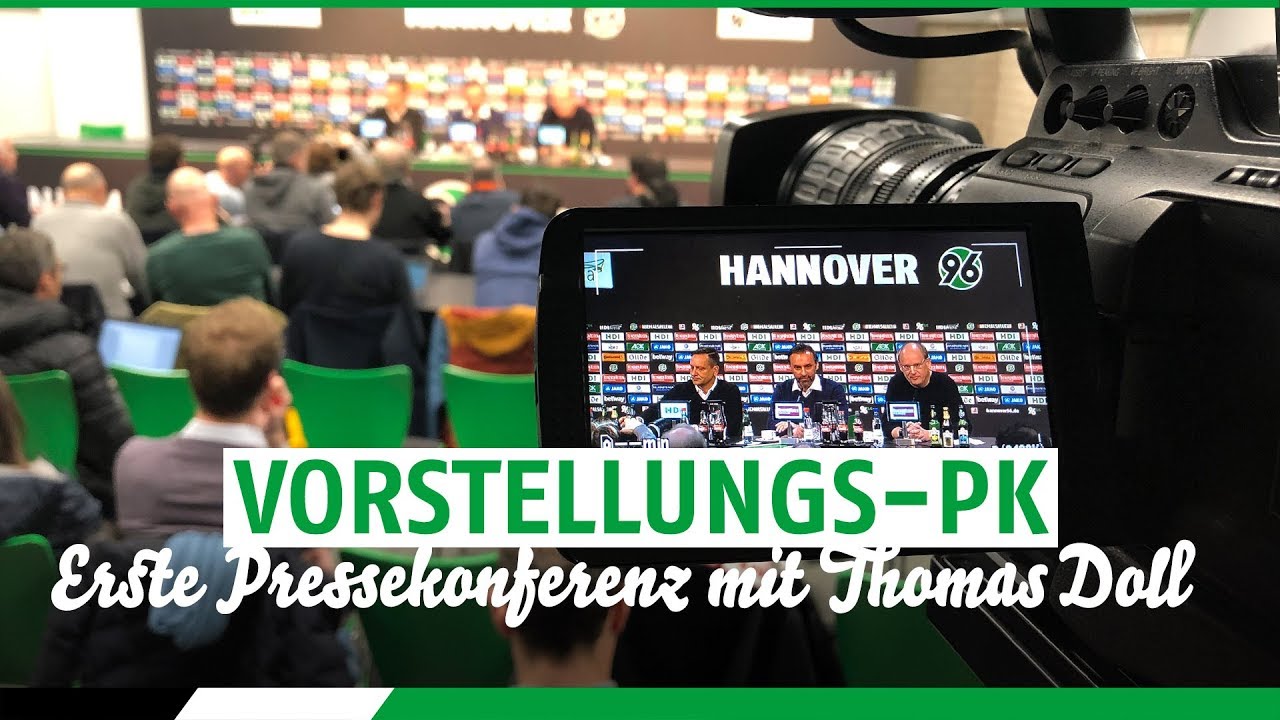 RE-LIVE: Die Vorstellungs-PK von Thomas Doll