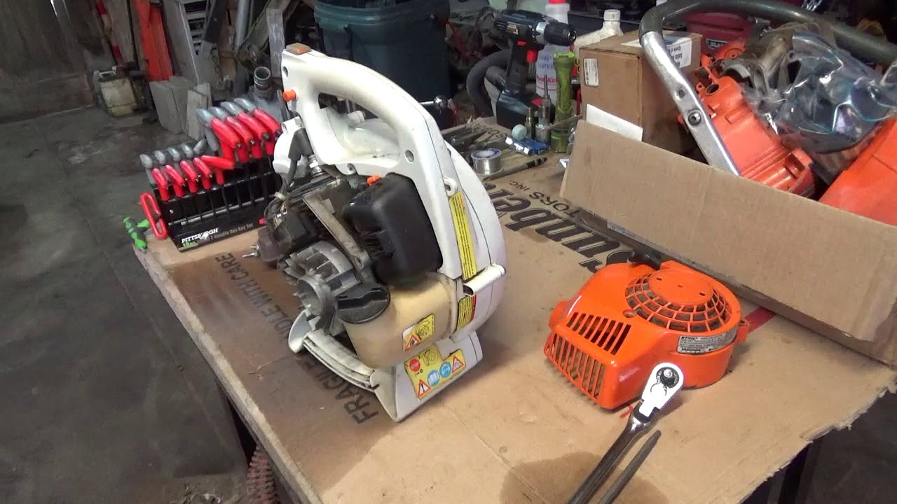 Диагностика воздуходувки Stihl BG 55