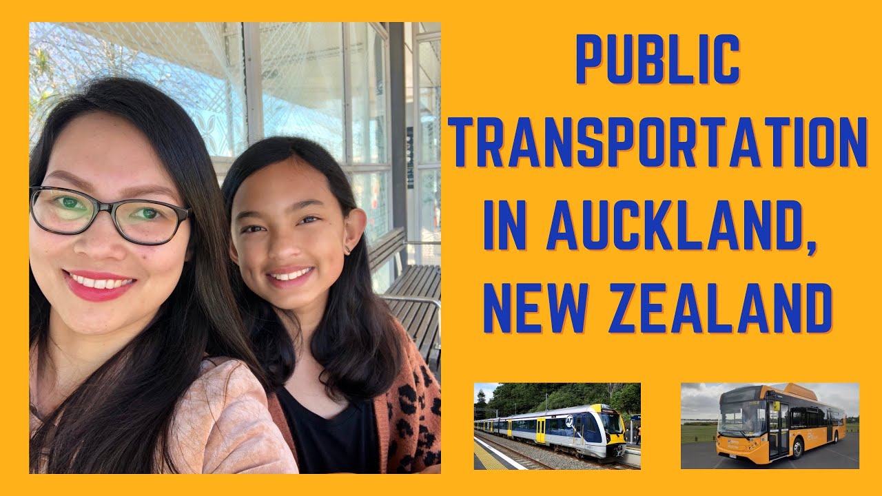 Public Transportation in Auckland, New Zealand (Bus and Train)