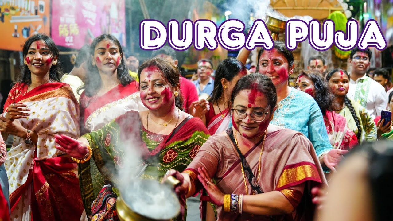 Exploring Kolkata During Durga Puja 2025 - Pandal Hopping, Idol Immersion & City Tour