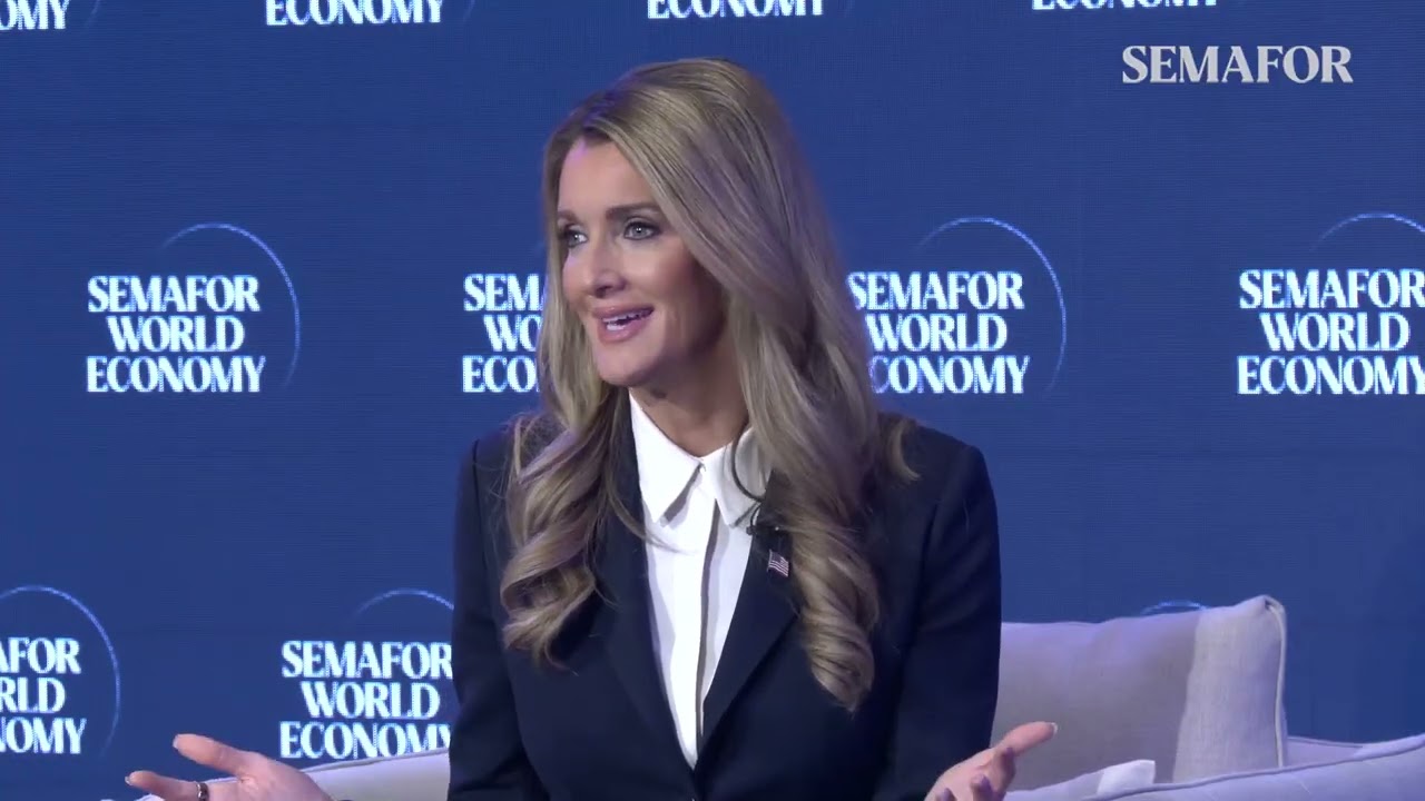 Small Business Administrator Kelly Loeffler at Semafor World Economy