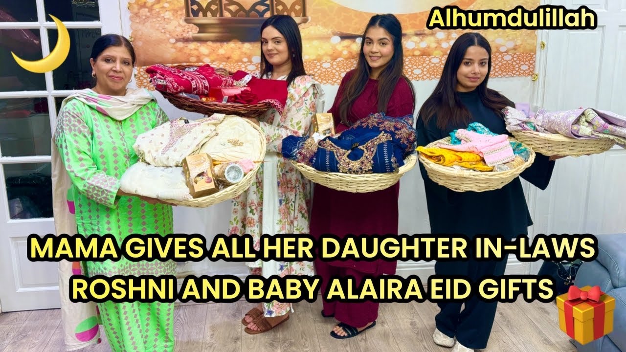 SUB LARKIO KO EIDI KE GIFTS MAMA KI TARIF SE 🎁🤩|| NIAZ DISTRIBUTION 🤲