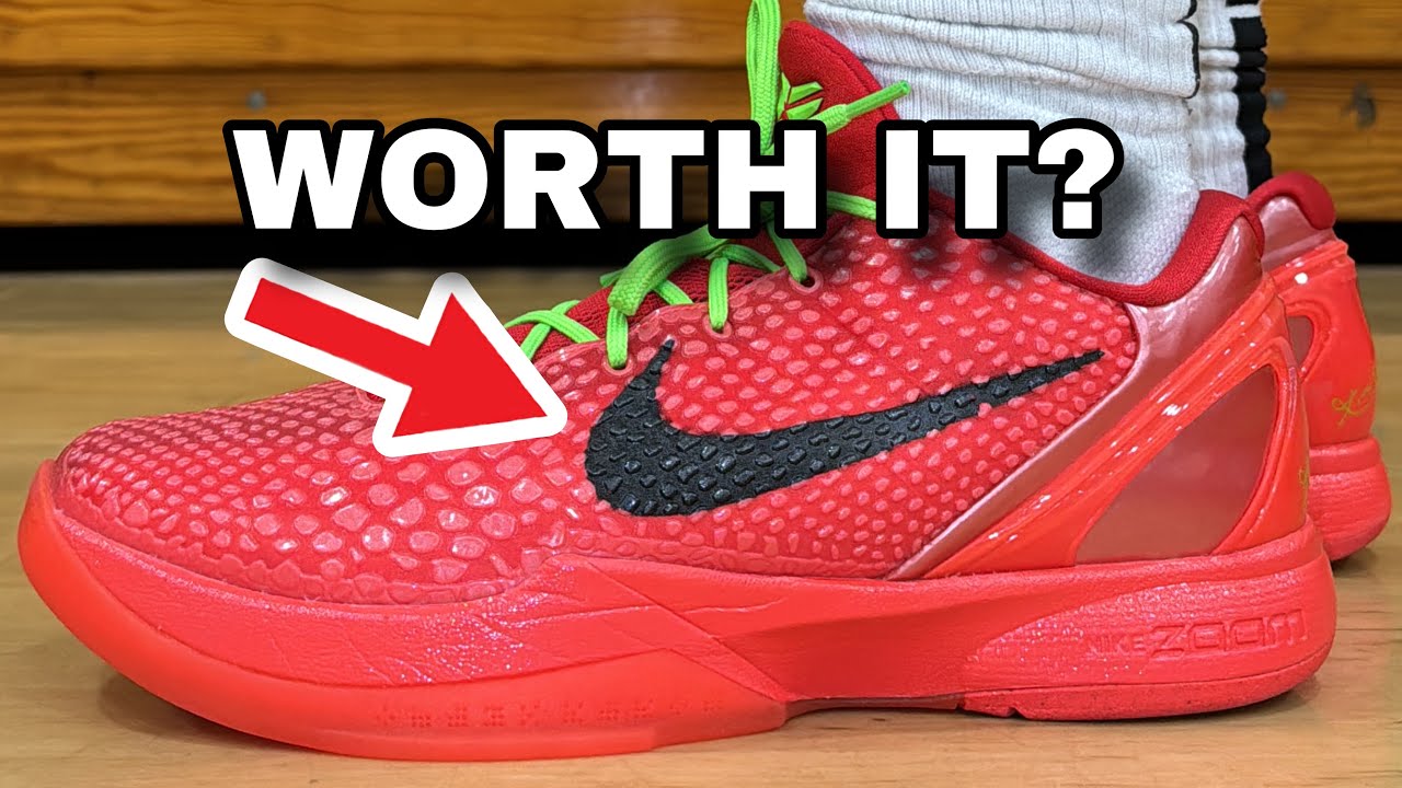 Обзор кроссовок Nike Kobe 6 Protro «Reverse Grinch»! Стоит ли перепродавать?