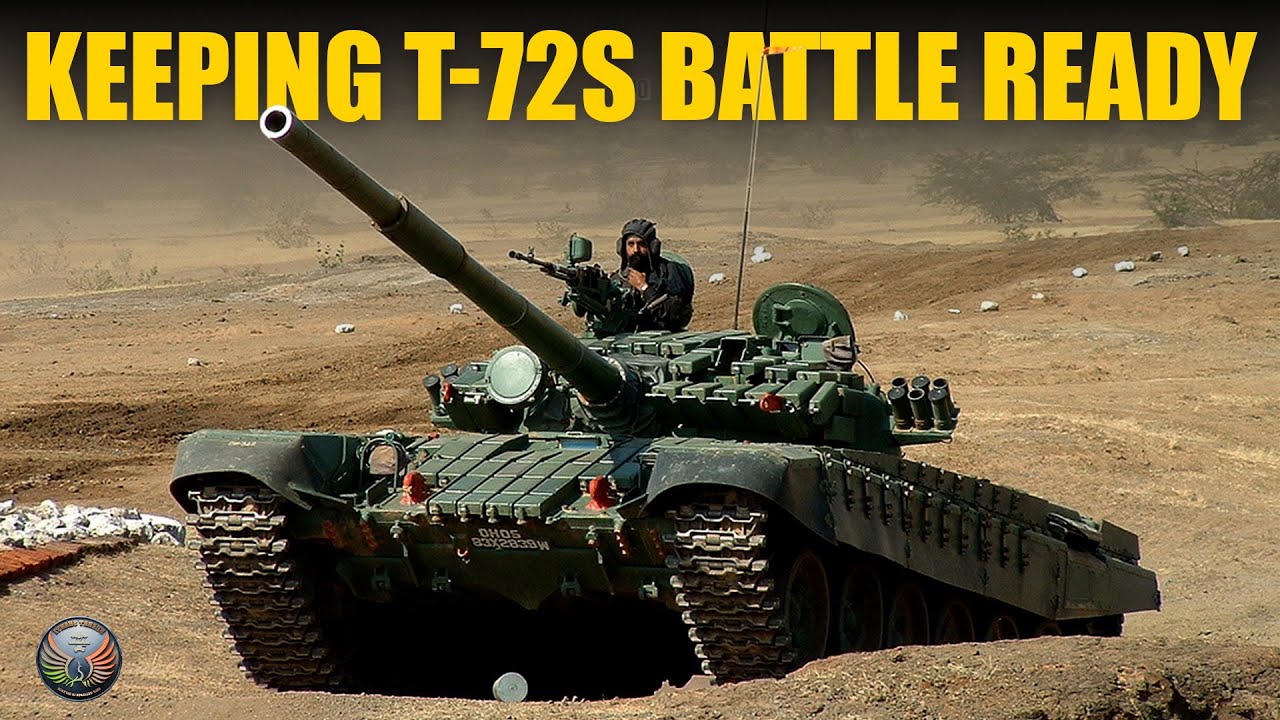 Завод по производству военной техники в Джабалпуре начал работу по модернизации танков Т-72.