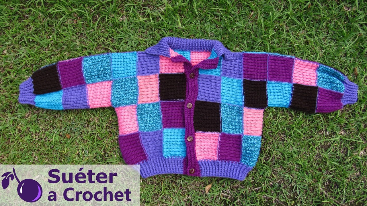 🧥Aprende a TEJER FAMOSO CARDIGAN de HARRY STYLES a CROCHET Te enseño a tejerlo! Tutorial paso a paso