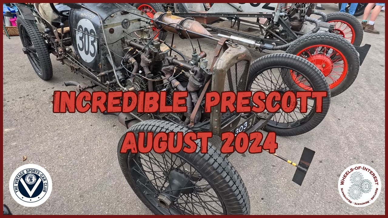 Incredible Vintage Prescott, VSCC, August 2024