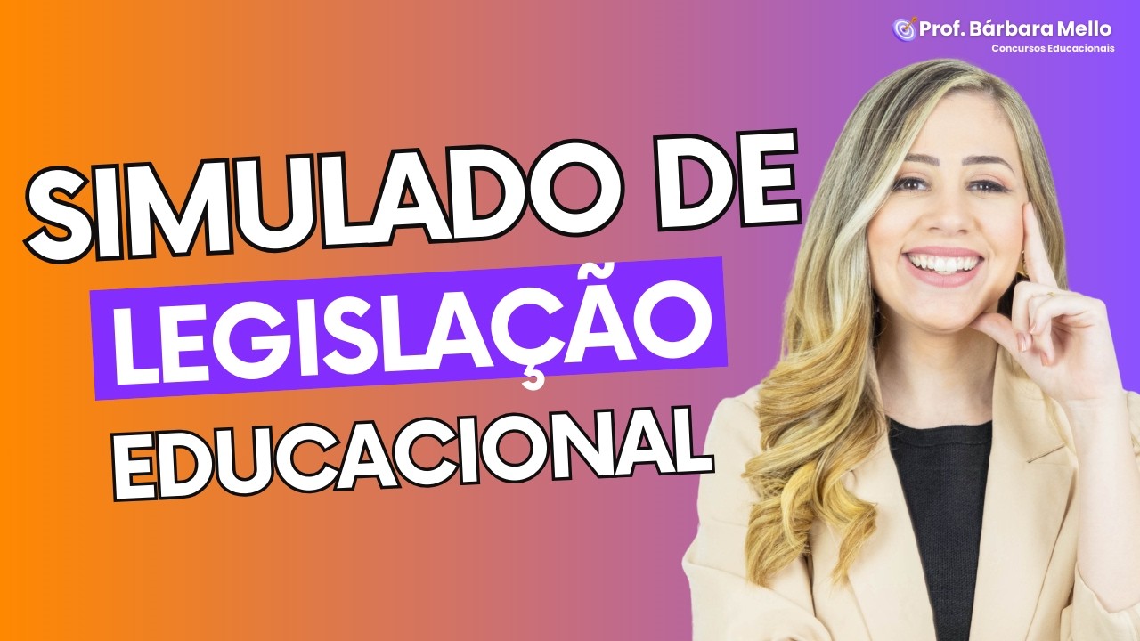 Simulado Diagnóstico Legislação Educacional | 🟣DESAFIO ROTA DA APROVAÇÃO – AULA 2