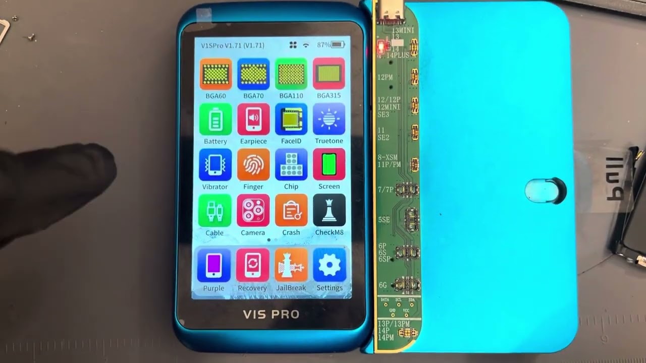 How to change iPhone 12 battery with health 100% using JC v1S Pro