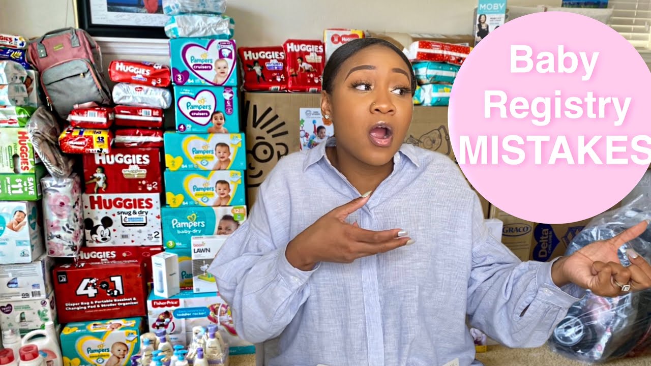 Baby Registry MISTAKES! What not to do!